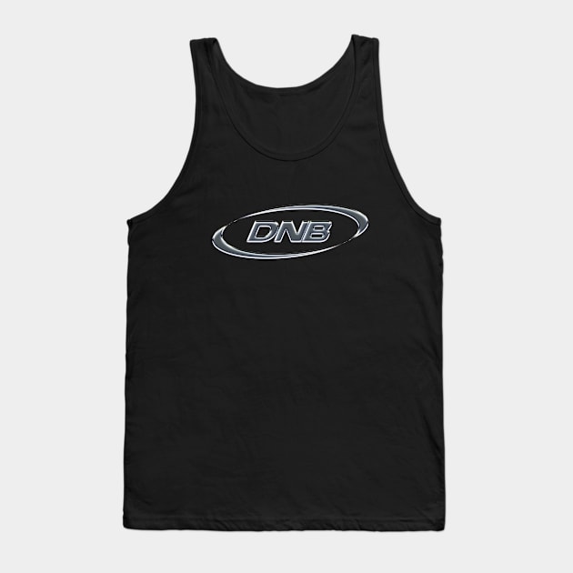 DNB Rave Chrome Tank Top by Drum And Bass Merch